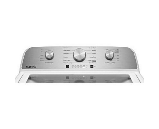 Laveuse à chargement vertical de 5,4 pi³. avec robinet d'eau Maytag - MTW5205TW
