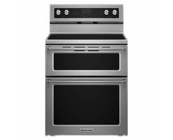 Cuisinière électrique amovible de 30 po KitchenAid - YKFED500ESS