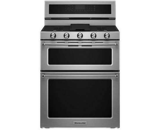 Cuisinière biénergie amovible de 30 po KitchenAid - KFDD500ESS