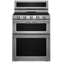 Cuisinière biénergie amovible de 30 po KitchenAid - KFDD500ESS