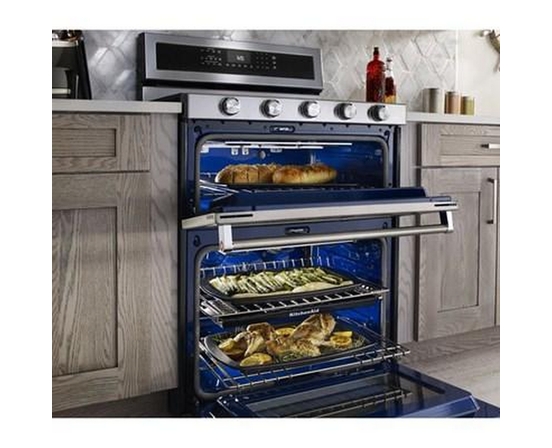 Cuisinière biénergie amovible de 30 po KitchenAid - KFDD500ESS