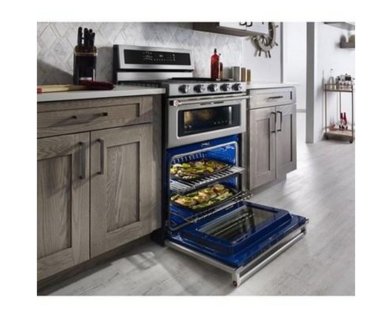 Cuisinière biénergie amovible de 30 po KitchenAid - KFDD500ESS