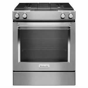 Cuisinière biénergie encastrable de 30 po KitchenAid - KSDG950ESS