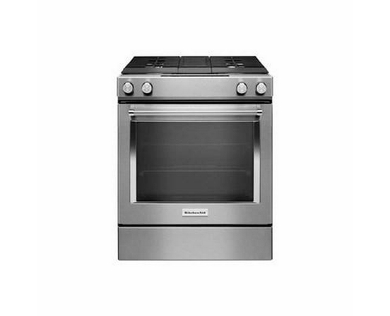 Cuisinière biénergie encastrable de 30 po KitchenAid - KSDG950ESS