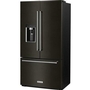 Réfrigérateur trois portes avec porte à deux battants à profondeur de comptoir de 36 po, 23.8 Pi cu. avec distributeur d'eau et de glaçons KitchenAid - KRFC704FBS