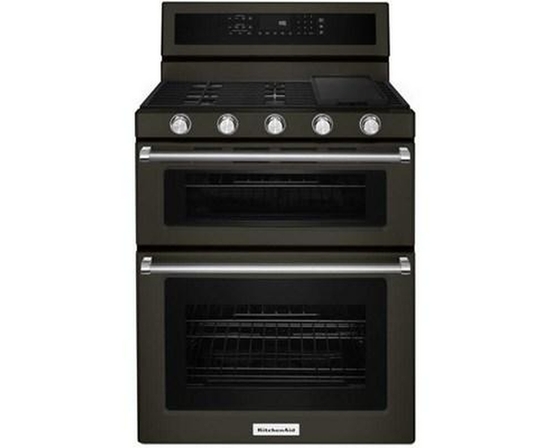 Cuisinière amovible à gaz de 30 po KitchenAid - KFGD500EBS