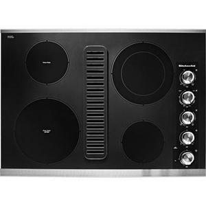 Table de cuisson encastrée électrique de 30 po. avec élément Even-Heat™ KitchenAid - KCED600GSS