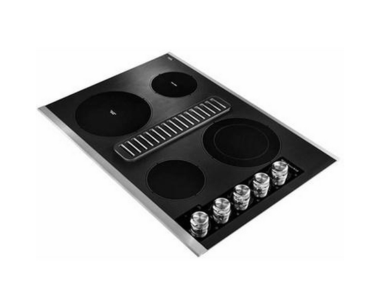 Table de cuisson encastrée électrique de 30 po. avec élément Even-Heat™ KitchenAid - KCED600GSS