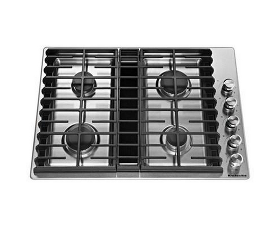 Table de cuisson encastrée à gaz de 30 po. KitchenAid - KCGD500GSS
