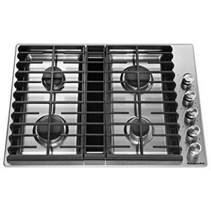 Table de cuisson encastrée à gaz de 30 po. KitchenAid - KCGD500GSS