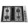 Table de cuisson encastrée à gaz de 30 po. KitchenAid - KCGD500GSS