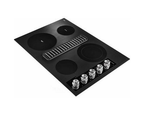 Table de cuisson encastrée électrique de 30 po. avec élément Even-Heat™ KitchenAid - KCED600GBL