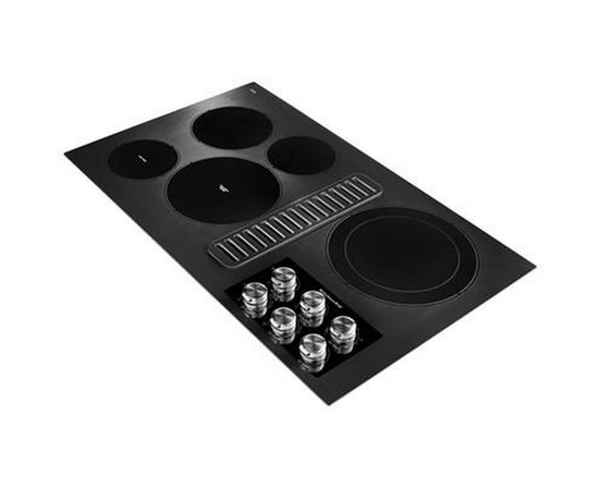 Table de cuisson encastrée électrique de 36 po avec 5 éléments KitchenAid - KCED606GBL