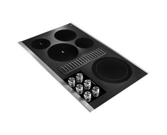 Table de cuisson encastrée électrique de 36 po avec 5 éléments KitchenAid - KCED606GSS