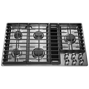 Table de cuisson encastrée à gaz de 36 po KitchenAid - KCGD506GSS
