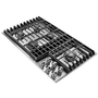 Table de cuisson encastrée à gaz de 36 po KitchenAid - KCGD506GSS