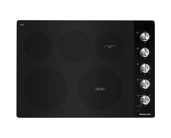 Table de cuissono encastrable électrique de 30 po avec 4 éléments KitchenAid - KCES550HSS