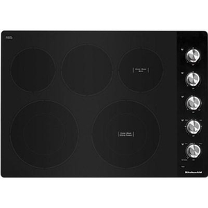 Table de cuissono encastrable électrique de 30 po avec 4 éléments KitchenAid - KCES550HSS