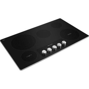 Table de cuisson encastrée électrique de 36 po avec élément  Even-Heat™ Ultra Power™ KitchenAid - KCES556HSS