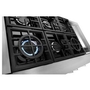 Dessus de cuisinière à gaz de 48 po. avec plaque chauffante KitchenAid - KCGC558JSS