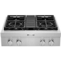 Dessus de cuisinière encastré à gaz de 30 po. avec brûleurs Ultra Power™ Dual-Flame KitchenAid - KCGC500JSS