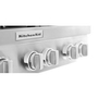 Dessus de cuisinière encastré à gaz de 36 po. avec brûleurs Ultra Power™ Dual-Flame KitchenAid - KCGC506JSS
