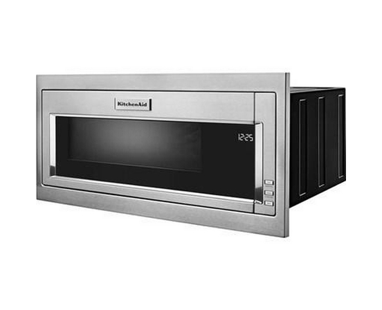 Four à micro-ondes encastrable de 1.1 Pi cu.. avec panneau de commande dissimulé KitchenAid - YKMBT5011KS
