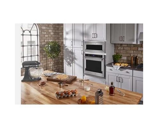 Four à micro-ondes encastrable de 1.1 Pi cu.. avec panneau de commande dissimulé KitchenAid - YKMBT5011KS