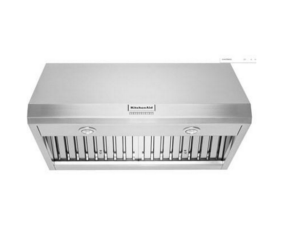 Boîtier de hotte murale Commercial-Style de 36 po. KitchenAid - KVWC906KSS