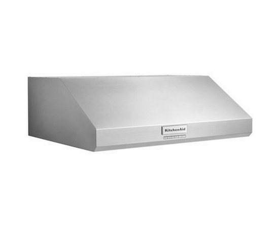 Hotte de cuisinière sous le cabinet série Commercial-Style de 30 po. KitchenAid - KVUC600KSS