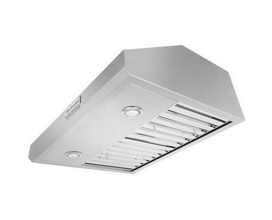 Hotte de cuisinière sous le cabinet série Commercial-Style de 30 po. KitchenAid - KVUC600KSS