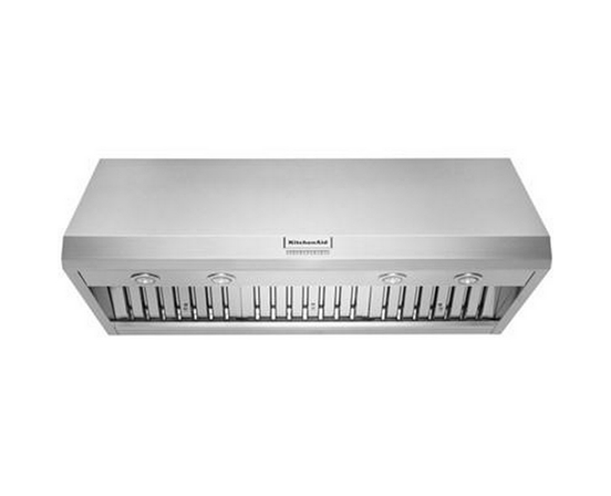 Boîtier de hotte murale Commercial-Style de 48 po. KitchenAid - KVWC908KSS
