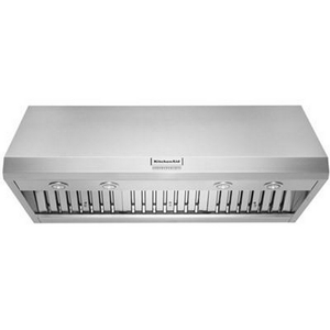 Boîtier de hotte murale Commercial-Style de 48 po. KitchenAid - KVWC908KSS