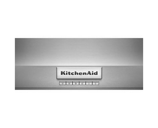 Boîtier de hotte murale Commercial-Style de 48 po. KitchenAid - KVWC908KSS
