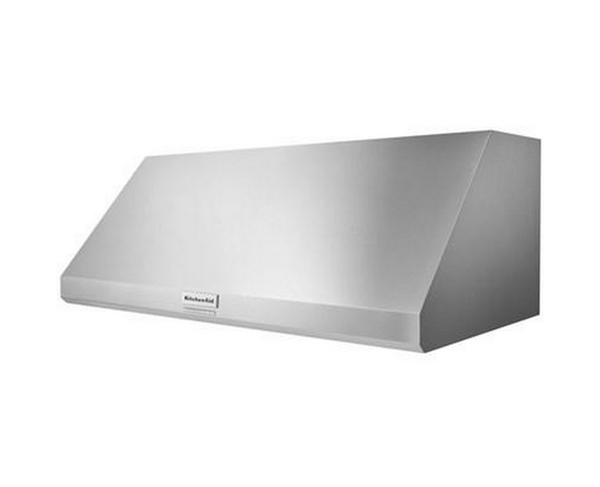 Boîtier de hotte murale Commercial-Style de 48 po. KitchenAid - KVWC908KSS