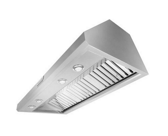 Boîtier de hotte murale Commercial-Style de 48 po. KitchenAid - KVWC908KSS