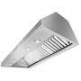 Boîtier de hotte murale Commercial-Style de 48 po. KitchenAid - KVWC908KSS