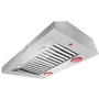 Boîtier de hotte murale Commercial-Style de 36 po. KitchenAid - KVWC956KSS