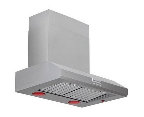 Boîtier de hotte murale Commercial-Style de 36 po. KitchenAid - KVWC956KSS