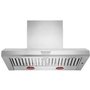 Boîtier de hotte murale Commercial-Style de 48 po. KitchenAid - KVWC958KSS