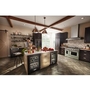 Boîtier de hotte murale Commercial-Style de 48 po. KitchenAid - KVWC958KSS