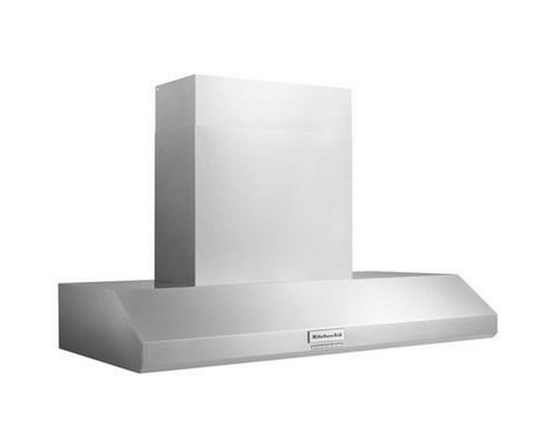 Boîtier de hotte murale Commercial-Style de 48 po. KitchenAid - KVWC958KSS