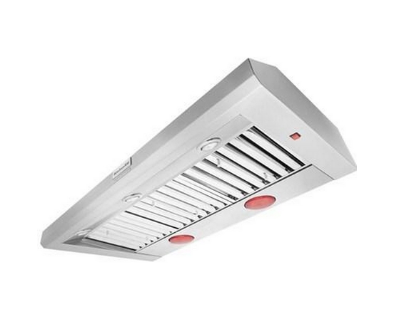 Boîtier de hotte murale Commercial-Style de 48 po. KitchenAid - KVWC958KSS