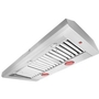 Boîtier de hotte murale Commercial-Style de 48 po. KitchenAid - KVWC958KSS