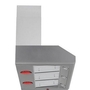 Boîtier de hotte murale Commercial-Style de 48 po. KitchenAid - KVWC958KSS