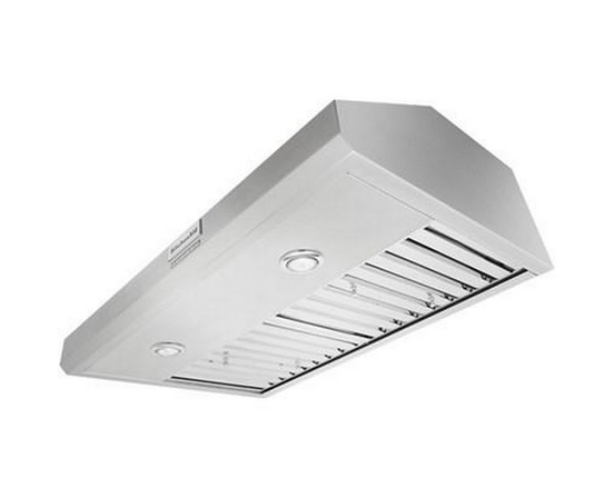 Hotte de cuisinière sous le cabinet série Commercial-Style de 36 po. KitchenAid - KVUC606KSS
