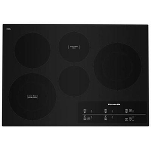 Table de cuisson encastrée électrique de 30 po avec technologie Even-Heat™ KitchenAid - KCES950KBL