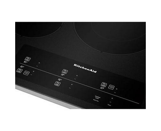 Table de cuisson encastrée électrique de 30 po avec technologie Even-Heat™ KitchenAid - KCES950KSS