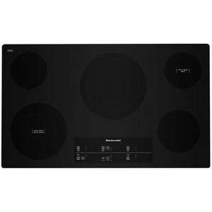 Table de cuisson encastrée électrique de 36 po avec technologie Even-Heat™ KitchenAid - KCES956KSS