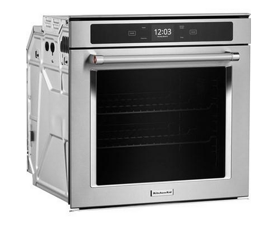 Four mural encastré de 24 po, 2,9 Pi cu.. avec connectivité Wi-Fi KitchenAid - YKOSC504PPS